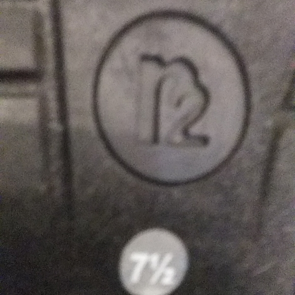 Faux black suede faux fur snow boots 7 1/2 woman's shoe - Picture 9 of 13